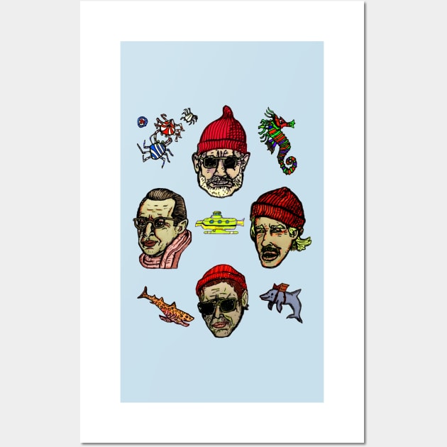 LIFE AQUATIC Wall Art by MattisMatt83